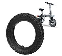 12 1/2 x 2.75 Electric Bike Tire Set Off Road Anti Slip Inner and Outer Tires Puncture Resistant Thickened Tread Suitable for Mountain and Electric Bikes Wear Resistant Rubbe