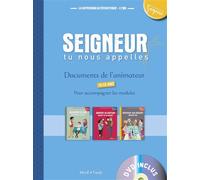 12-13 ans - Documents de l'animateur bleu (+ DVD) - Modules 5 à 7 Documents de l'animateur avec DVD - La Diffusion Catéchistique-Lyon - Tardy Eds - Livre DVD - Document jeunesse dès 6 ans DVD