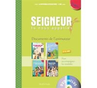 12-13 ans - Documents de l'animateur vert + DVD - modules 1 à 4 Documents du catéchiste - La Diffusion Catéchistique-Lyon - Tardy Eds - Livre DVD - Essai DVD