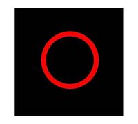 12/16/19/22mm Metal Push Button Switch Power IP65 Flat Circular Round Head LED Light Self-lock Reset 6V 12V 24V 220V NWPNLXEA(Red Circle,12-24V_16MM_FIXED SELF-LOCKING)