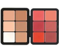 12/16 Colors Concealer Palette Makeup,Blush Palette, Waterproof, Long-Wearing Full Coverage Makeup for Flawless Skin, anti-taches, aspect naturel, Cream Blush Palette for All Skin (2#)