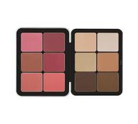 12/16 Colors Concealer Palette Makeup,Blush Palette, Waterproof, Long-Wearing Full Coverage Makeup for Flawless Skin, anti-taches, aspect naturel, Cream Blush Palette for All Skin (5#)