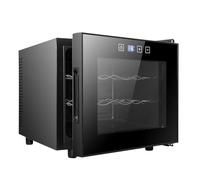 12-20 Bottle Free-Standing Wine Refrigator, constant Temperature Wine Cellar with Glass Door, Thermoelectric Cooling, Low Noise, Ideal for Home & Office