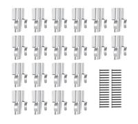 12/20 pièces clips de patchs muraux en acier inoxydable pour le renforcement des murs secs et la réparation des dommages dans les projets de rénovation domiciliaire pinces pour plaques de plâtre en