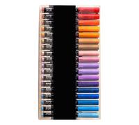 12/24/36/48 couleurs Marqueur acrylique liquide Pointe pinceau imperméable Stylo de retouche pour dessin de cartes, scrapbooking, marqueur pinceau