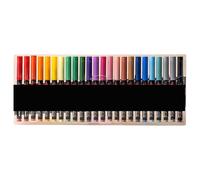 12/24/36/48 marqueurs acryliques liquides à pointe pinceau pour dessin sur papier, pierre, pierre, toile, bois, verre