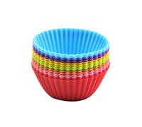 12/24 pièces de séparateurs de boîtes à lunch en silicone pour enfants, ensemble d’accessoires pour le déjeuner; caissettes à cupcakes réutilisables en silicone; caissettes à muffins pour enfants