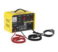 12/24 V - 8/12 A Rapide Intelligent Chargeur Batterie Pour Véhicule Voiture Auto - Noir mat, Rouge éclatant
