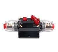 12-24V Disjoncteur Réinitialiser Porte-Fusible Voiture Bateau Porte-Fusible Étanche Nouveau for Disjoncteur Réinitialiser Porte-Fusible 50A 60A 80A 100A 50 amp brea 50 amp en ligne Interrupteur automa