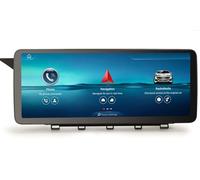 12,3 Pouces 2K Écran Android 14 Qualcomm 8Go+128Go Autoradio Bluetooth 5.1 pour Mercedes-Benz Classe GLK X204 NTG 4.0, Android Auto & Carplay sans Fil, SWC WiFi DSP Dab+ GPS Navigateur