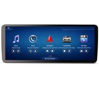 12,3" Qualcomm 8-Core 8GO+128GO Android 15 Autoradio GPS Navi pour Mercedes GLA/CLA/G W176 X156 C117 W463 NTG 4.5/4.7 Supporte Bluetooth 5.1 IPS Dab+ CarPlay Android Auto DSP WiFi Canbus USB