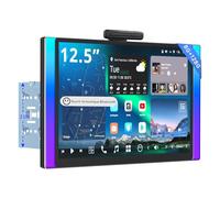 [12.5" QLED] ATOTOZONE Dab Autoradio Android 2 Din, Agent IA & Vision IA, Surveillance de Stationnement, LiveView à Distance, 7.1.2 CH Audio, 8G+128G, Entrée HDMI, 4V RCA, Suivi GPS, 4G LTE,X10G225E