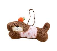 12.5cm Cartoon Stuffed Animal Keychain - Puppy Keychain Plush, Soft Plush Dog Keychaiin, Adorable Backpack Keychaiin Decor, Keychains Pllush | Travel Gift Keychains For Boys Girls Birthday Graduation