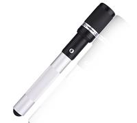 12.6 inch Aluminum Alloy Pool Cue Extender | Telescopic Extension for Billiard Cues | Universal Fit for All Cue Brands/Bars/Home Use | Lightweight & Sturdy Design (Silver)
