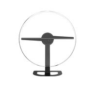 12,6 Pouces WiFi LED Holographic Projecteur, Ventilateur de Projecteur Hologramme 3D, Affichage Publicitaire Holographique, Contrôle des Applications de Support, pour Les Magasins Et Les Bars