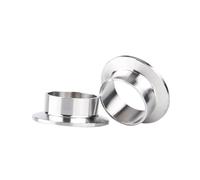 12.7-108mm 0.5 "0.75" 1 "1.5" 2 "2.5" 3 "4" Tri pince SUS 304 raccord en acier inoxydable virole de soudure(19mm Ferrule 25.4)