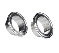 12.7-133Mm 0.5 pouces 0.75 1 1.5 2 2.5 3 4 pouces Tri pince SUS 304 raccord en acier inoxydable virole de soudure(63mm Ferrule 77.5)