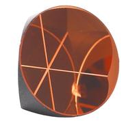12,7 mm prisme Conical Copper revêtu de verre optique Prism Haute précision Arpent Prism Lens pour les professionnels de la cartographie totale de la station et de la construction