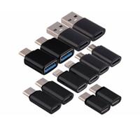 12 adaptateurs USB OTG - USB / Micro USB / USB-C / Lightning Callstel