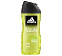 12× Adidas Gel Douche Gel Douche Corps Soin Pure Game 250 Ml - Soin 3 En 1