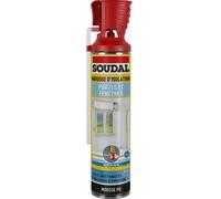 12 aérosols 500ml de mousse d'isolation portes & fenêtres genius gun < 0,1% - B3 beige - SOUDAL - 157908