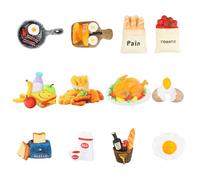 12 Aimants pour Réfrigérateur 3D, Aimants Décoratifs en Résine, Mignonne Aimant Frigo, Aimant Mignons pour Réfrigérateur Alimentaire 3D pour Cuisine, Bureau