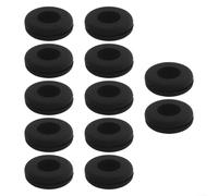 12 amortisseurs de tennis en silicone pour une réduction efficace des vibrations pendant le jeu (noir)