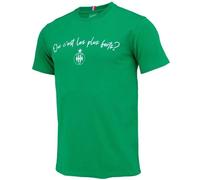 12 Ans - T-Shirt - As Saint Etienne - Enfant Garçon - Vert - Manches Courtes - Coton Multicolore
