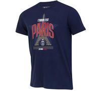12 Ans - T-Shirt Enfant - Paris Saint Germain - L'europe C'est Paris - 100% Coton - Manches Courtes - Mixte Multicolore