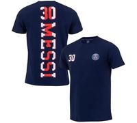 12 Ans - T-Shirt Enfant - Psg - Lionel Messi - Bleu - Manches Courtes - Officiel Multicolore