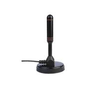 (12) Antenne TV numérique haute définition pour intérieur et extérieur, base magnétique, ventouse omnidirectionnelle