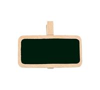 12 ARDOISES SUR PINCE 4*2CM - NATUREL