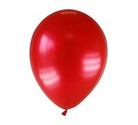 12 Ballons métallisés rouge foncé 28 cm
