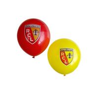12 Ballons RC Lens 23 cm - Jaune