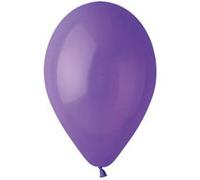 12 ballons violets biodégradables 30 cm violets