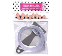 12 BANDES Transparent ANTIDERAPANTES pour le BAIN et la douche, autocollants non abrasifs robustes pour une meilleure grimpe, discrète et élégante bande de 45x2cm pour la sécurité, cadeau ballon!