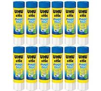12 bâtons De Colle - Magic Blue - 8G - UHU