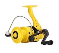 12 BB Fixer Roue Plastique en Aluminium Traineuse en Alliage Robin 5 5,2: 1 Bobine de pêche à Grande Vitesse pour l'eau Douce d'eau Douce