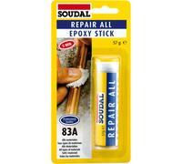 12 blisters 57 gr époxy stick 83a - SOUDAL - 117430