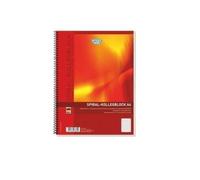 12 bloc-notes écolier A 80 Feuille A4 Cahier à reliure spiralée Cahier de collège quadrillé avec bord, perforé