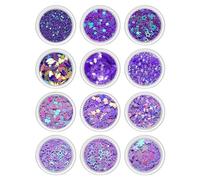 12 Boîtes De Breloques En Acrylique Papillon Fleur Ours Décoration Des Ongles Formes D'art Accessoires De Bijoux Embellissements Artistiques