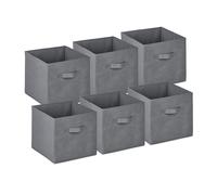 12 boîtes de rangement pliables, paniers de rangement, 12 pièces