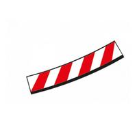 12 Bordures Intérieures Courbe Relevé Radius 4 15° - Carrera 20596-Carrera