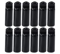 12 Bouchons en Caoutchouc pour Robinets à Bière, Protection Anti-poussière | Noir, Fermeture Ajustée et Résistante à L’usure, pour Becs de Tirage, Tours Extérieures, Lot de 12