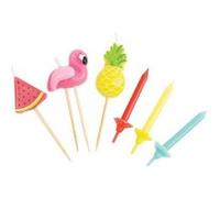 12 bougies + 3 bougies Summer Multicolore G