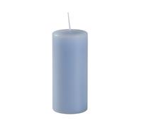 12 bougies ciero diamètre 5 cm hauteur 15 cm - Couleur Dusty Blue - Durée 48 heures - Non parfumé - Cereria Di Giorgio