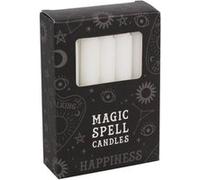 12 bougies magiques - Happiness/Bonheur Blanc G