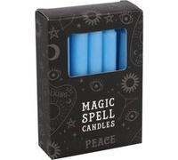 12 bougies magiques - Peace/Paix Bleu G