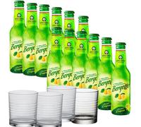 12 bouteilles de 20 e boisson à la bergamote | 12% de jus de bergamote de Calabre + 6 verres offerts