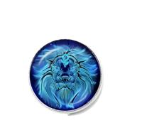 12 broches constellations signes du zodiaque broches broches broches dôme verre bijoux mode Balance Lion Vierge femmes cadeau d'anniversaire en gros